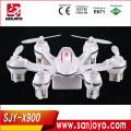 O menor quadcopter para venda MJX X900 G-sensor de Helicóptero 2.4G 6-Axis RTF helicóptero drone VS MJX X600 MJX X800